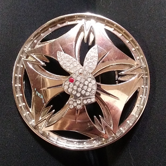 PLAYBOY Other - Vintage Playboy Spinner Belt Buckle